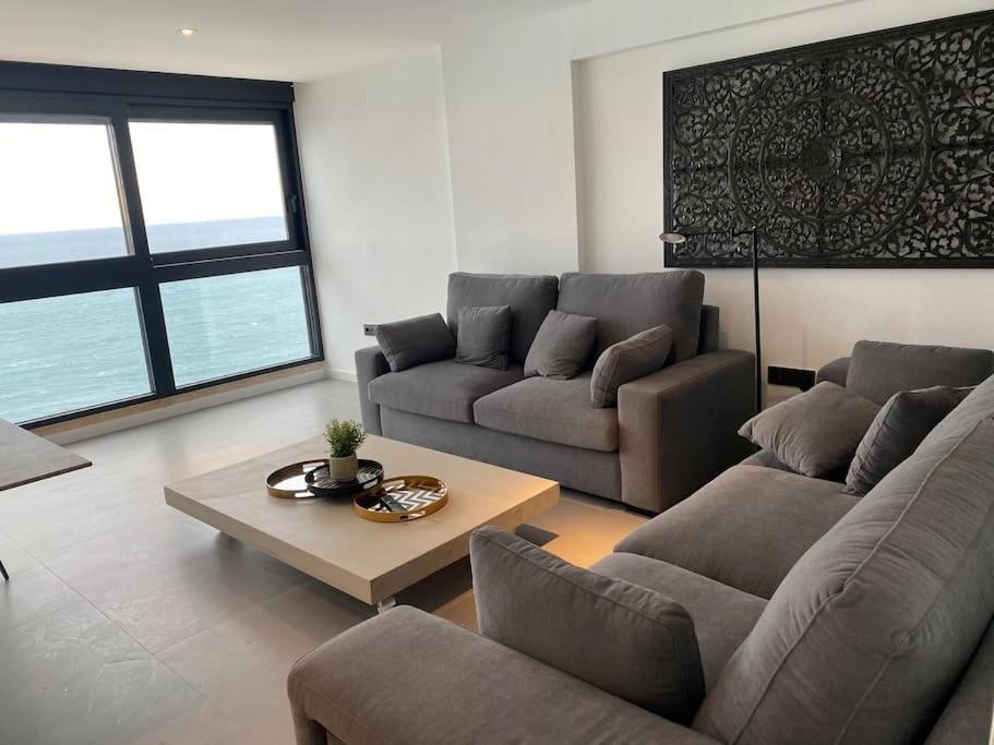 Estupendo Apartamento En Planta 23 Primera Linea Benidorm Esterno foto